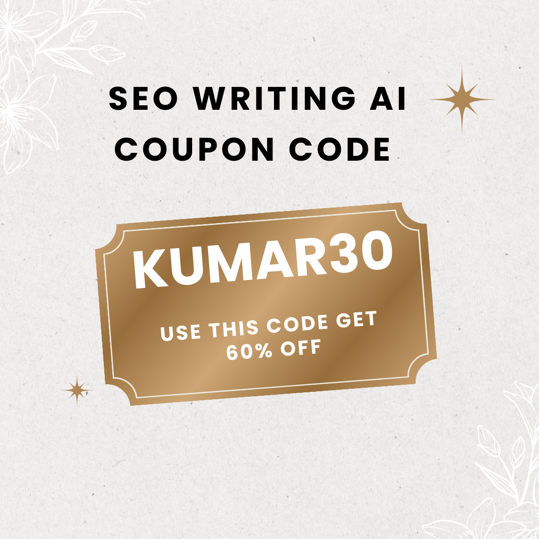 Save 60% with SEO Writing AI Coupon Code Today